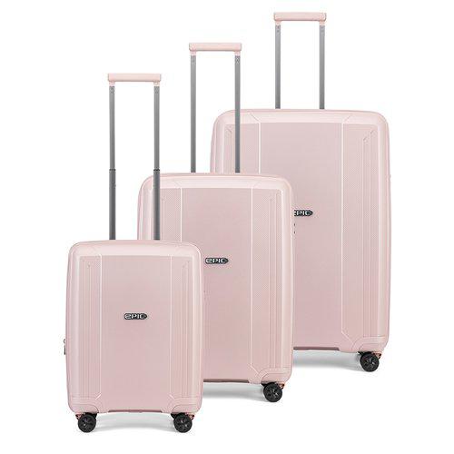 EPIC ANTHEM Resväskor 3-SET L/M/S - Nebula Pink